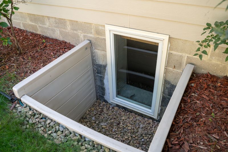window well cleaning, drainage and installation